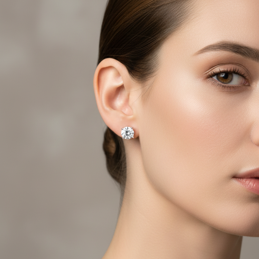 Dream Zircon Ear Studs