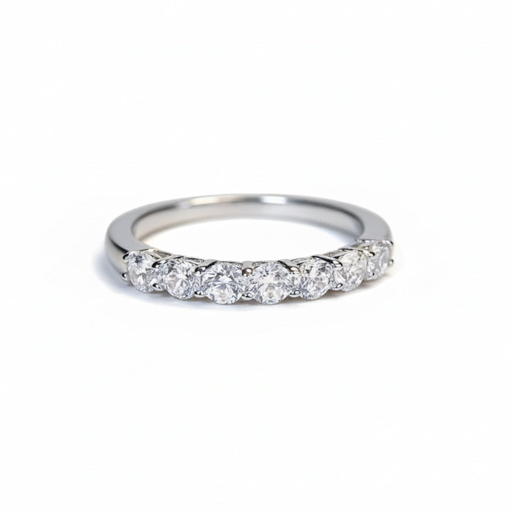 Seven Princess Stackable Ring