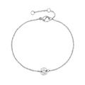 Geometric Round Disc Bracelet