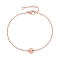 Geometric Round Disc Bracelet