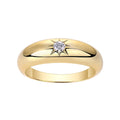 Moissanite Dome Ring
