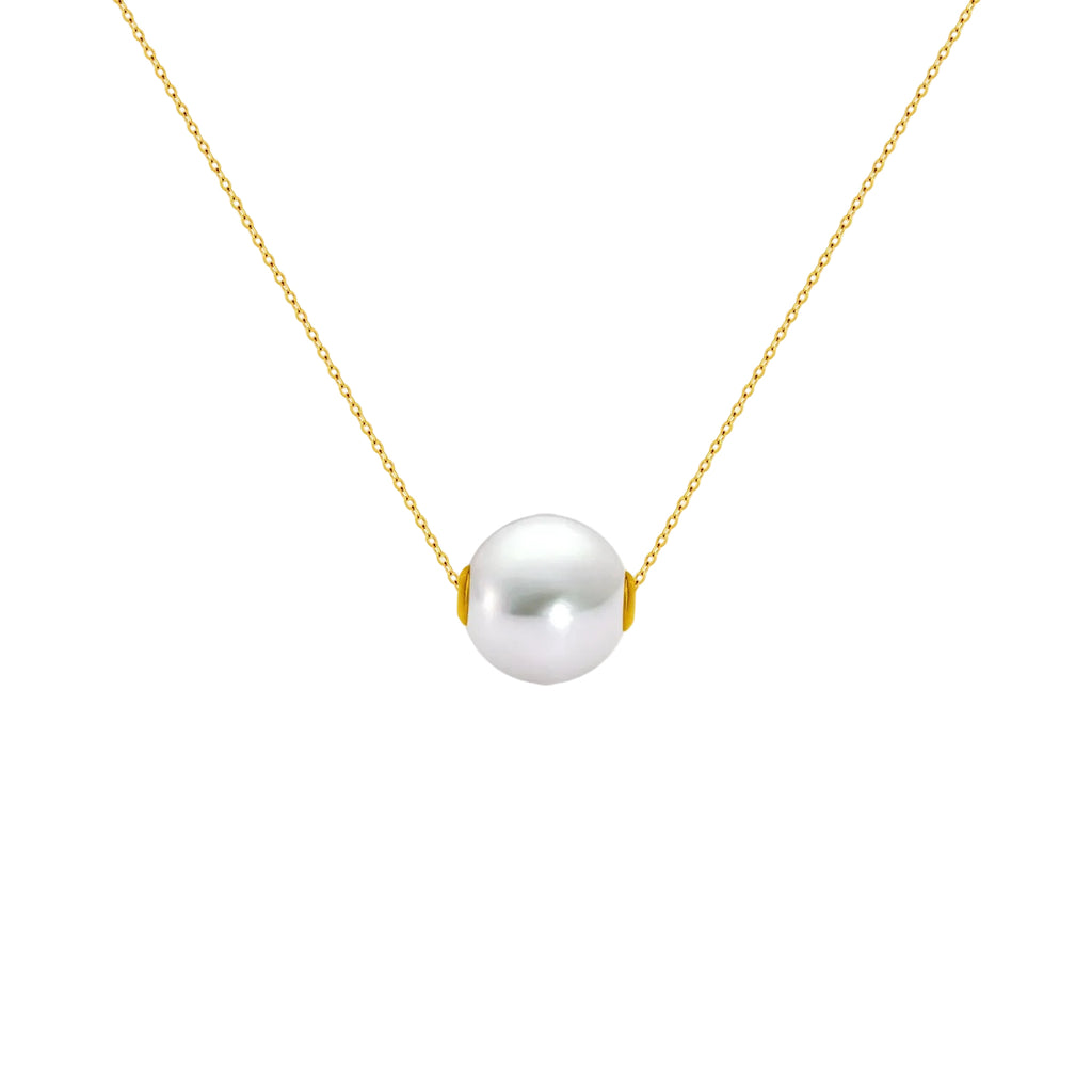 Serene Pearl Clasp Necklace