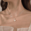 Fine Necklace with Stone Pendant
