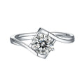 Angel’s Heart Moissanite Ring
