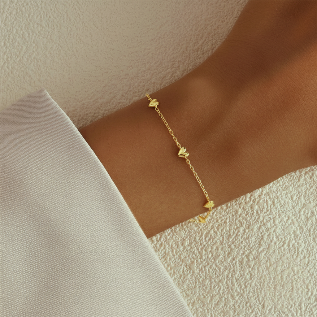 Heart Link Bracelet