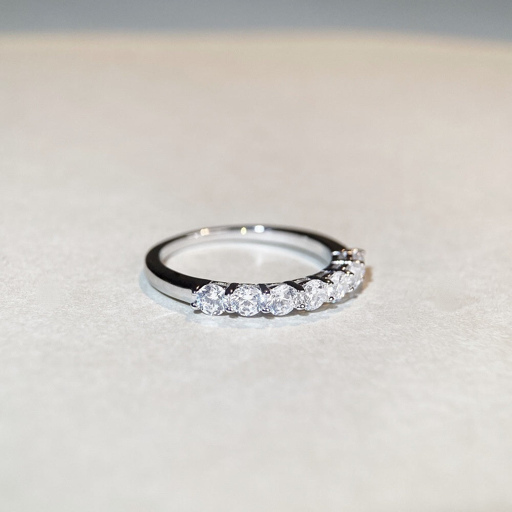 Seven Princess Stackable Ring
