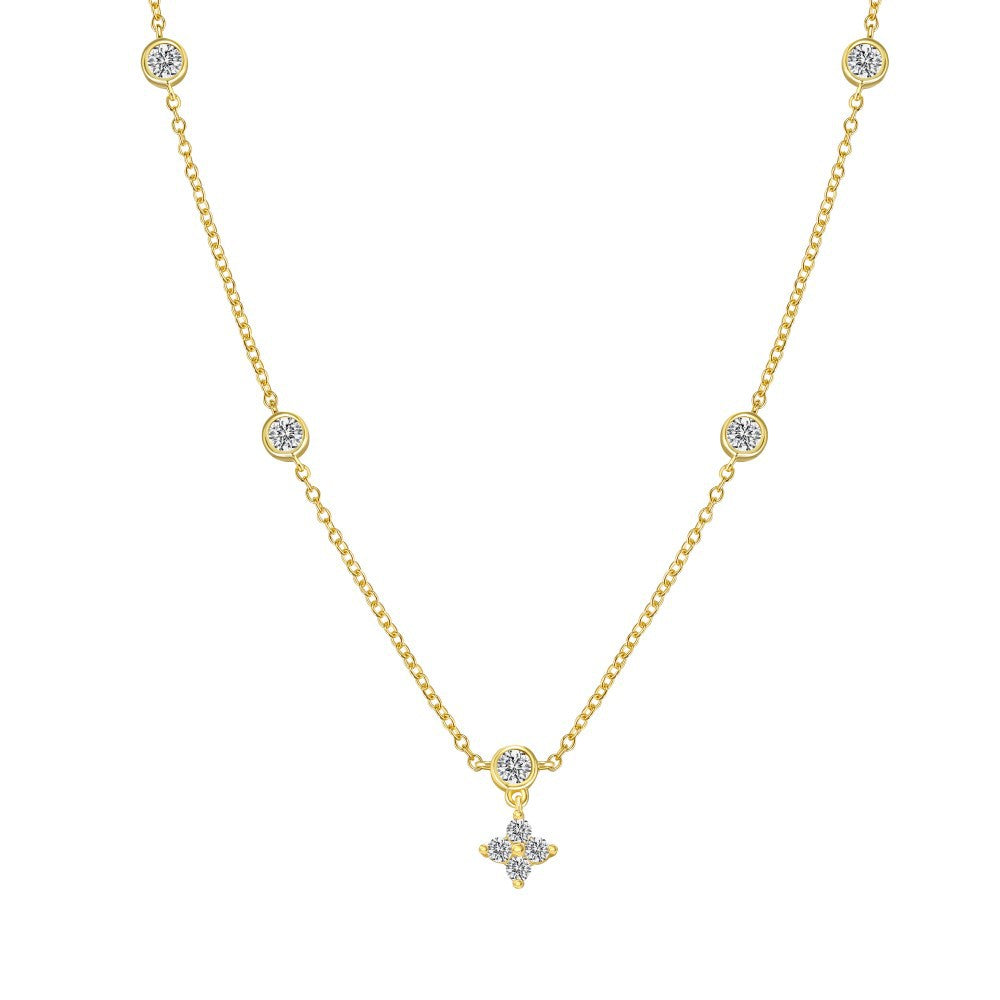 Starry Zircon Necklace