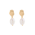 Baroque Pearl Stud Earrings