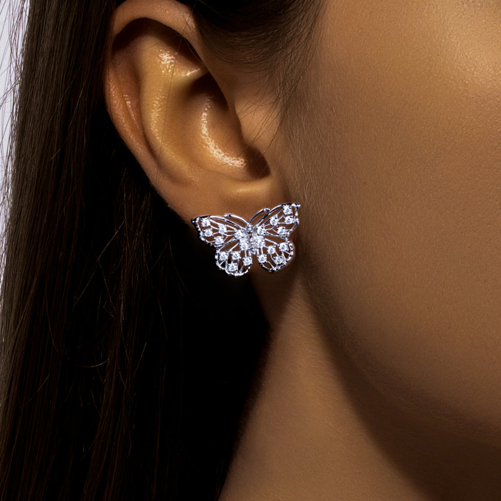 Butterfly Stud Earrings