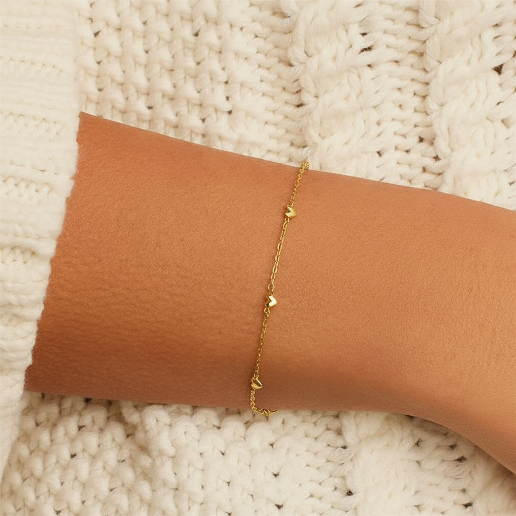 Heart Link Bracelet